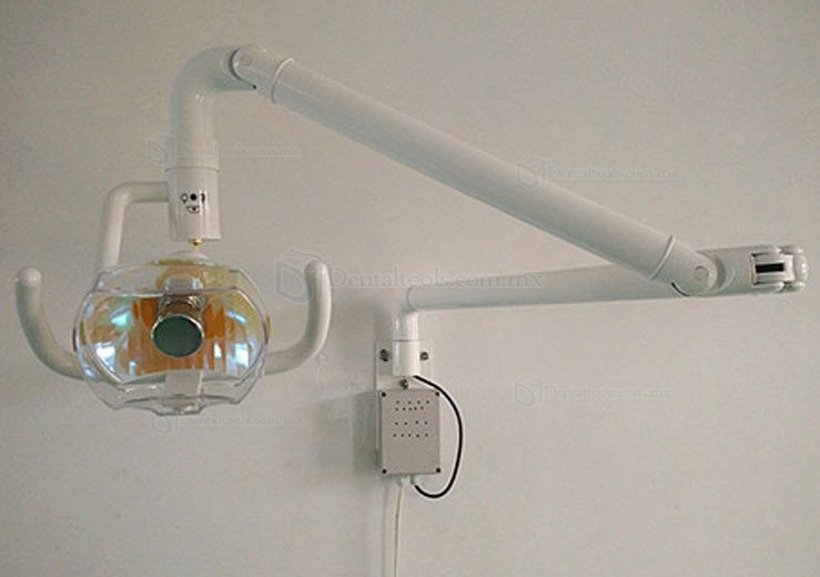 50W Lámpara Operatoria LED Oral Luz Halógena Dental De Pared